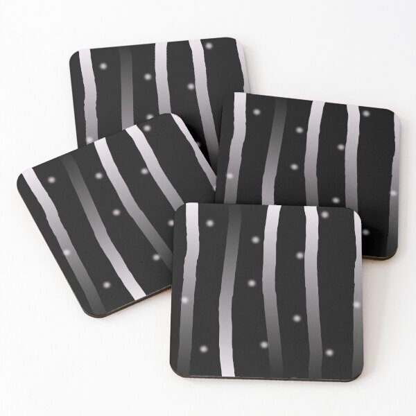 Item preview, Black and Gray Vertical Stripe Organic Pattern | Dark Minimal Alt Aesthetic | Dark Feminine Y2K Aesthetic designed and sold by dfly-creations.