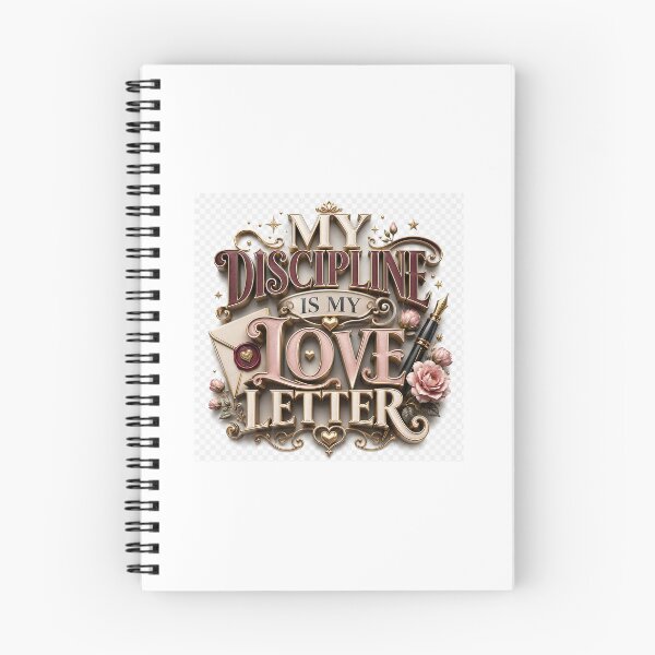 Item preview, My Discipline Is My Love Letter – Elegant Self-Respect Typography designed and sold by TaiwoDesigns.