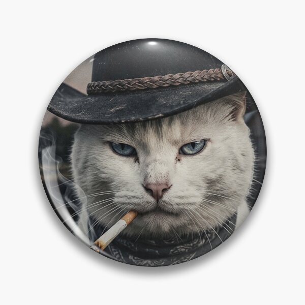 Item preview, Funny Cowboy Cat T-shirt, Meme Shirts, Cats Lover Gift, Gag Gifts, Comfort Colors, Unisex Graphic Tee, Ironic Tshirts, Weird Tees designed and sold by Simo-Designs.