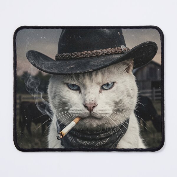 Item preview, Funny Cowboy Cat T-shirt, Meme Shirts, Cats Lover Gift, Gag Gifts, Comfort Colors, Unisex Graphic Tee, Ironic Tshirts, Weird Tees designed and sold by Simo-Designs.