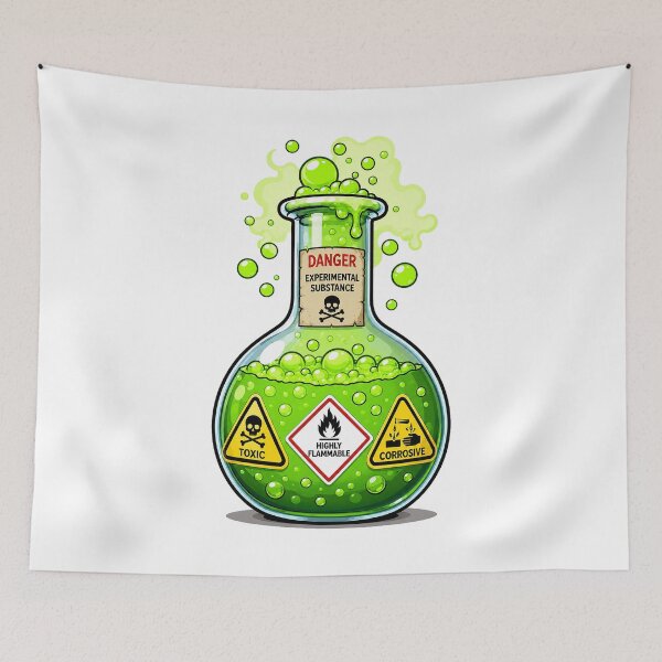 Item preview, Toxic Mad Science Bubble Brew designed and sold by nikkolaus.
