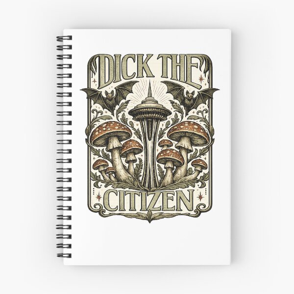 Item preview, Dick The Citizen – Mushroom Tower Art Nouveau Design designed and sold by DickTheCitizen.
