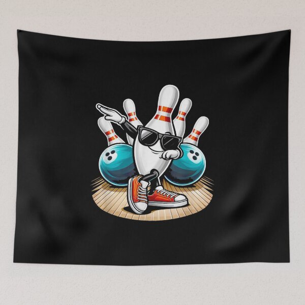 Item preview, Bowling Pins And Ball designed and sold by goombi-creative.