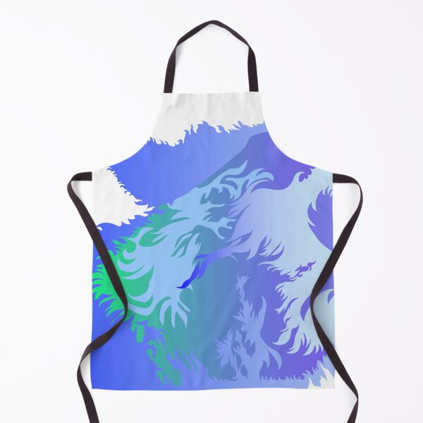 Item preview, Arte vectorial de la cabeza de un lobo azul designed and sold by Ayman Studio.