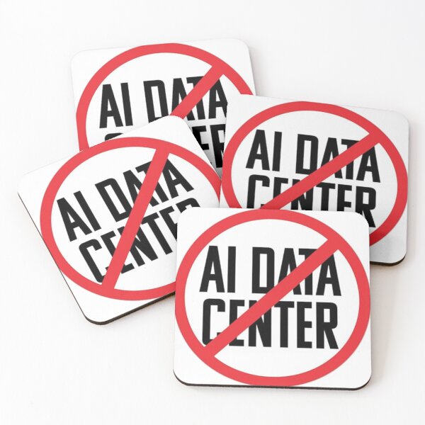 Item preview, NO AI Data Centers designed and sold by Fractal-Wizard.
