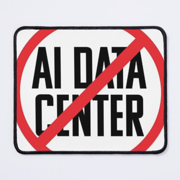 Item preview, NO AI Data Centers designed and sold by Fractal-Wizard.