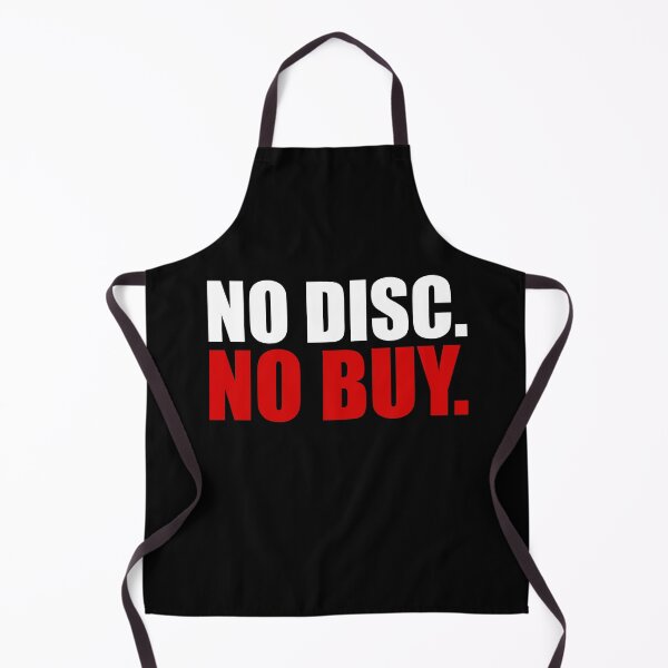 Item preview, no disc no buy gamer t shirt physical media preservation graphic tee designed and sold by AboveTheVillage.