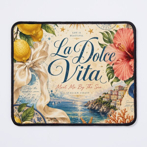 Item preview, Amalfi Coast La Dolce Vita Summer Aesthetic designed and sold by NinaVibeStudio.