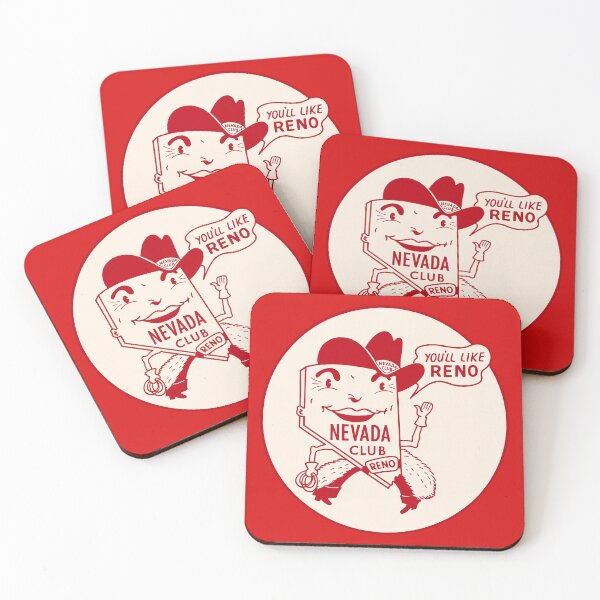 Item preview, The Nevada Club Reno - Vintage Travel Casino Souvenir designed and sold by darklordpug.