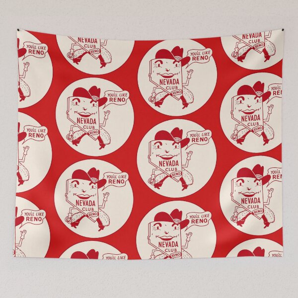 Item preview, The Nevada Club Reno - Vintage Travel Casino Souvenir designed and sold by darklordpug.