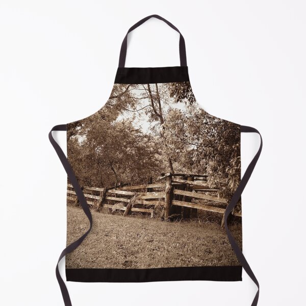 Item preview, Old Rustic Cattle Fence Australia Wall Art designed and sold by pcole123.