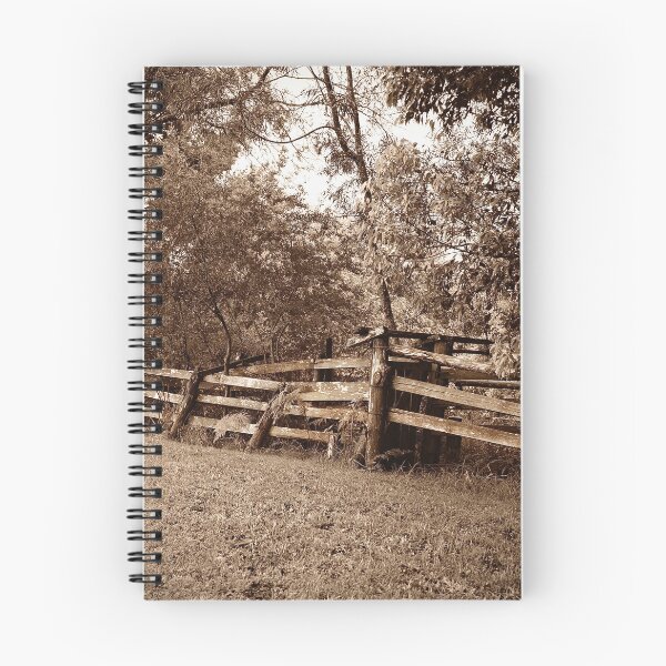 Item preview, Old Rustic Cattle Fence Australia Wall Art designed and sold by pcole123.