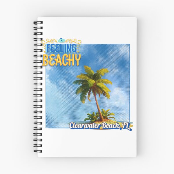 Item preview, Feeling Beachy - Clearwater Beach FL Retro Palm Tree Design designed and sold by DonnaRaine.