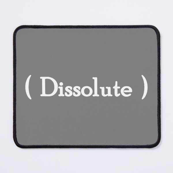 Item preview, Iconic Label - "Dissolute" White Lettering designed and sold by cousinbessie.