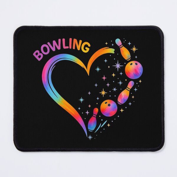 Item preview, Bowling Heart Colorful designed and sold by goombi-creative.