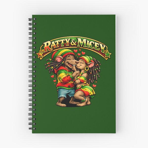 Item preview, Rasta Love Mouse Couple - Cute Reggae Vibes Art designed and sold by digitalbob60.