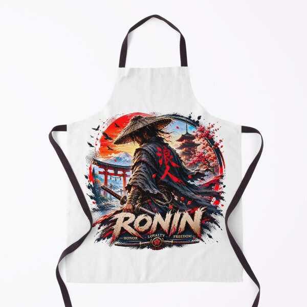 Item preview, Ronin Honor Loyalty Freedom Japanese Samurai T-Shirt designed and sold by Bizon2910.