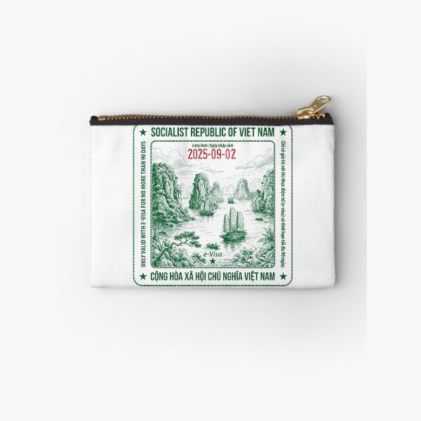 Item preview, Passport Stamp - Vietnam designed and sold by travelwitheric.