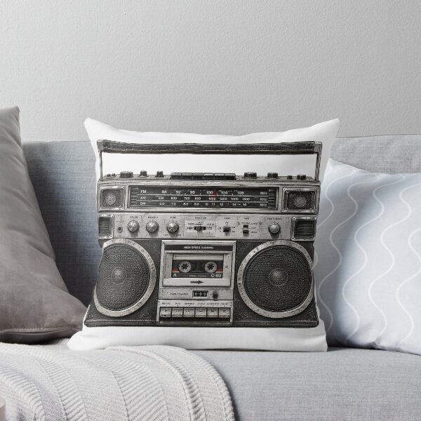 Item preview, Vintage Boombox Retro 80s Music Nostalgia T-Shirt designed and sold by Danny's Tees.