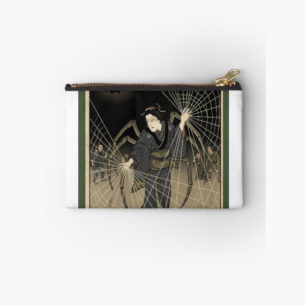 Item preview, Dark Ukiyo-e Spider Sorcerer Releasing Webs and Yokai Magic designed and sold by TokyoUkiyoHouse.