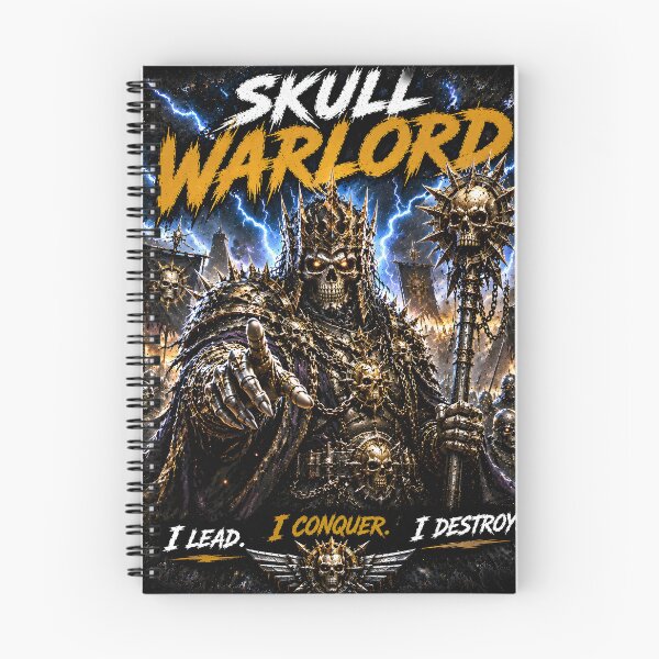 Item preview, Skull Warlord Dark Fantasy King T-Shirt designed and sold by Bizon2910.