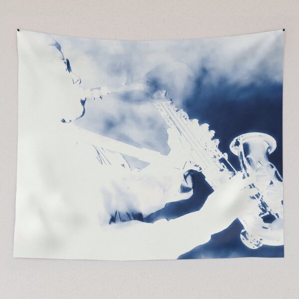 Item preview, CYANOTYPE SAX designed and sold by BOLLA67.