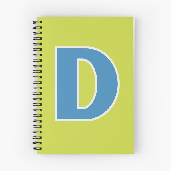 Item preview, bright fun letter D designed and sold by merynating.