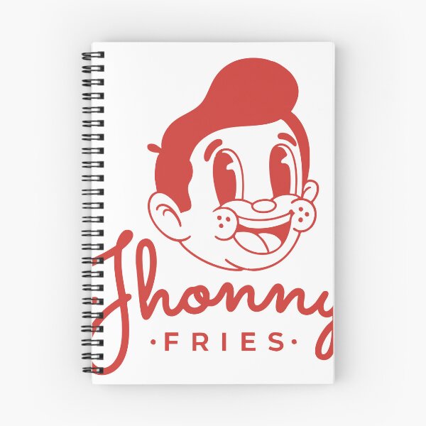 Item preview, Johnny Fries Retro Cartoon Mascot Logo designed and sold by genvn.