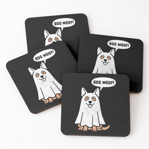 Item preview, German Shepherd Boo Woof -  Funny Halloween Dog Gift designed and sold by clickbongski.