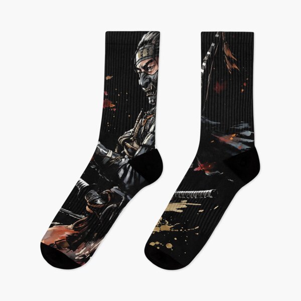 Item preview, Jin Sakai Ghost of Tsushima Ink Gaming Graphic Tee designed and sold by Senpaiwaves.