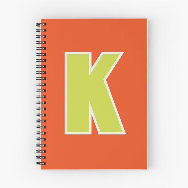 Item preview, bright fun letter K designed and sold by merynating.