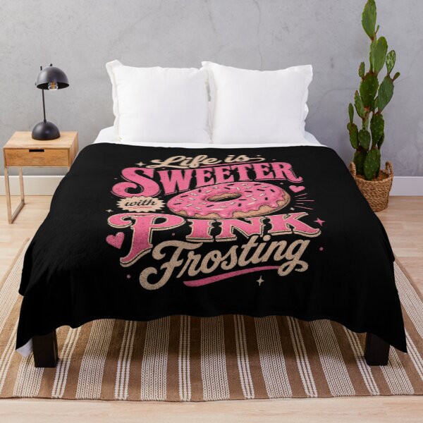 Item preview, Life is Sweeter With Pink Frosting designed and sold by Birdie and Flynn.