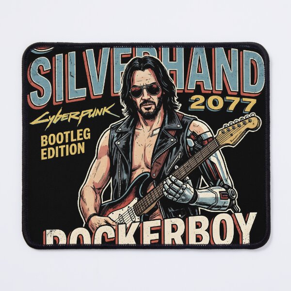Item preview, Johnny Silverhand Cyberpunk 2077 Bootleg Gaming Graphic Tee designed and sold by Senpaiwaves.