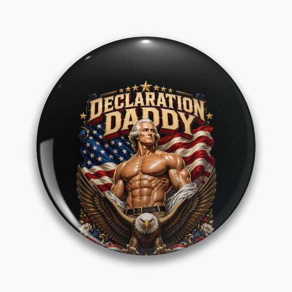 Item preview, Declaration Daddy Thomas Jefferson Funny 4th Of July Gear designed and sold by DynamicDesign.