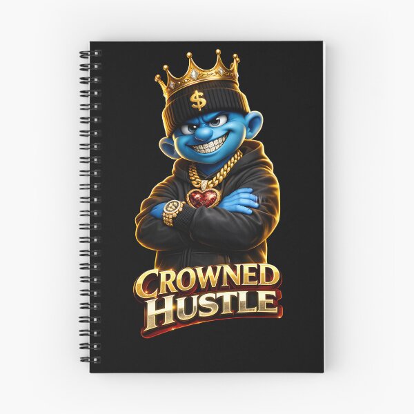 Item preview, Crowned Hustle Rich Lifestyle Streetwear T-Shirt designed and sold by Bizon2910.