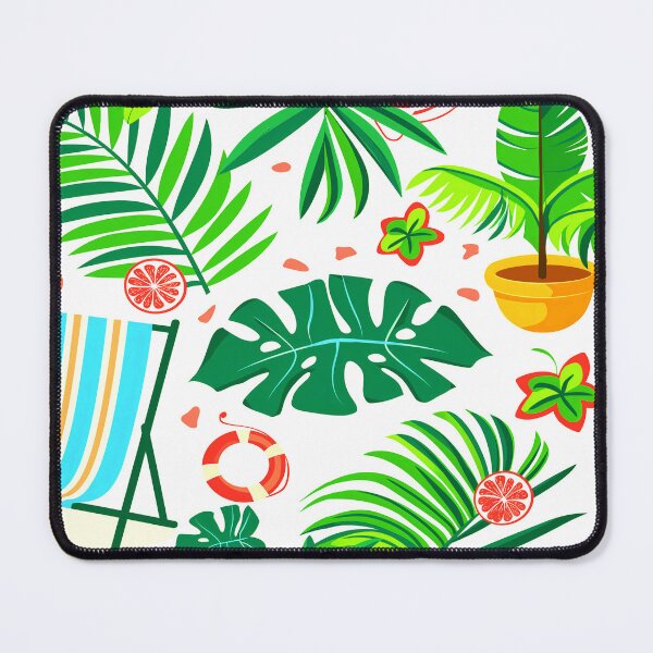 Item preview, Summertime Beach Art Designs Vibrant Colorful Tropical Pattern designed and sold by DEC02.