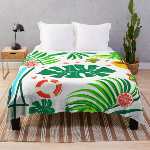 Item preview, Summertime Beach Art Designs Vibrant Colorful Tropical Pattern designed and sold by DEC02.