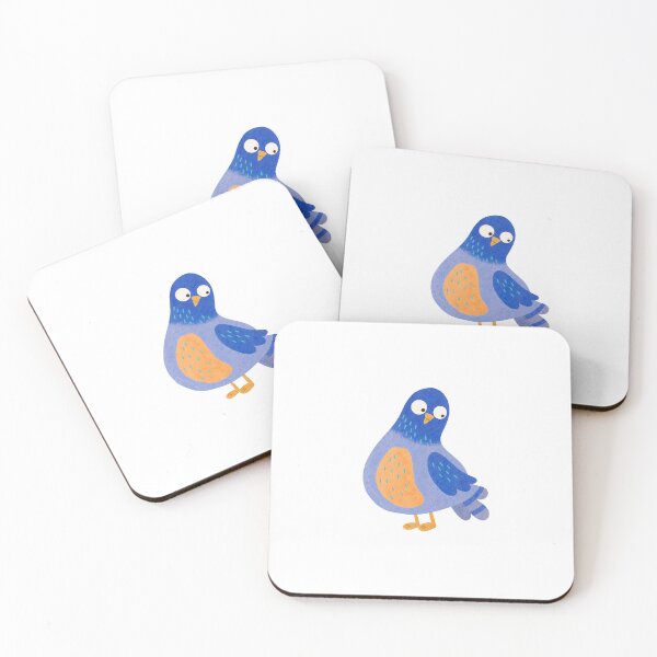 Item preview, Puffed Periwinkle Paper Pigeon designed and sold by The-Art-of-D.