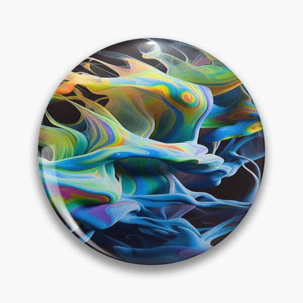 Item preview, Neon Fluid Paint Motion Abstract designed and sold by MHprinting.