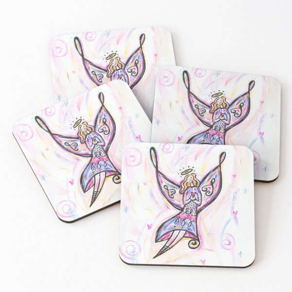 Item preview, Colorful Angel Praying designed and sold by Deana-McGarr.