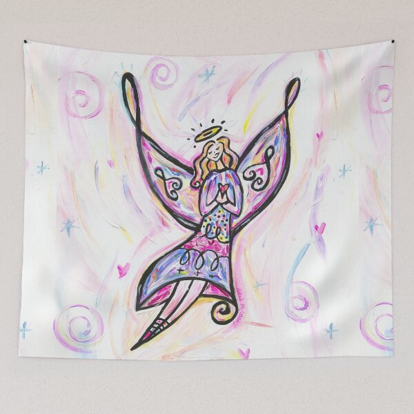 Item preview, Colorful Angel Praying designed and sold by Deana-McGarr.