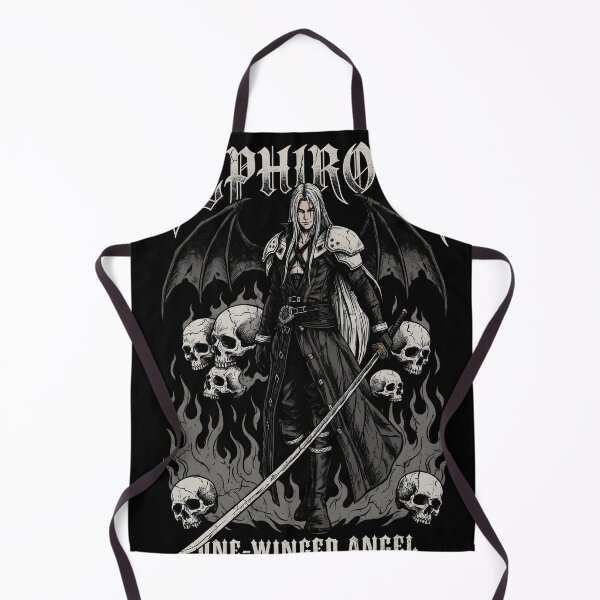 Item preview, Sephiroth Final Fantasy VII Gothic Gaming Graphic Tee designed and sold by Senpaiwaves.