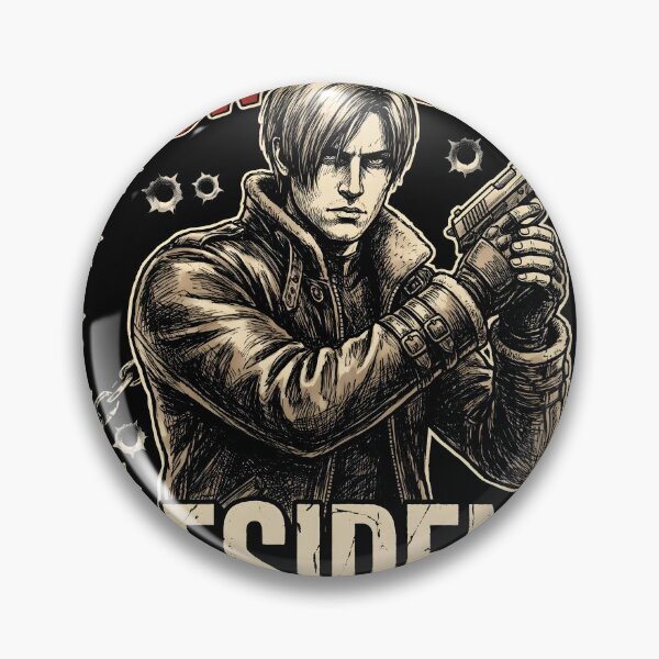 Item preview, Leon S. Kennedy Resident Evil Bootleg Gaming Graphic Tee designed and sold by Senpaiwaves.