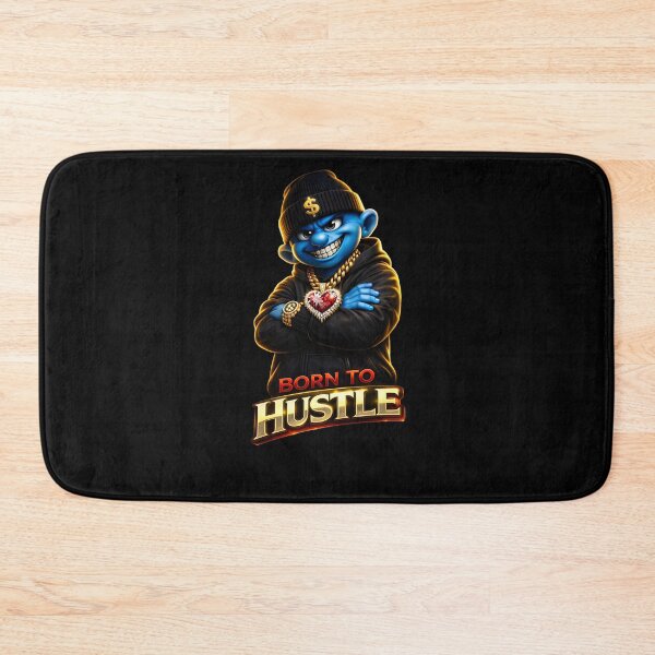 Item preview, Born To Hustle Motivational Streetwear T-Shirt designed and sold by Bizon2910.