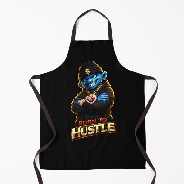 Item preview, Born To Hustle Motivational Streetwear T-Shirt designed and sold by Bizon2910.