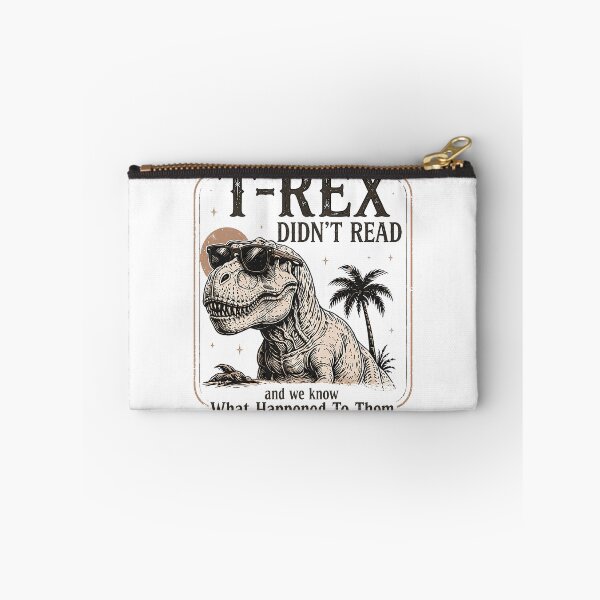Item preview, T-Rex Didn't Read And We Know What Happened — Funny Reading Teacher Librarian Shirt designed and sold by MAPDDesigns.