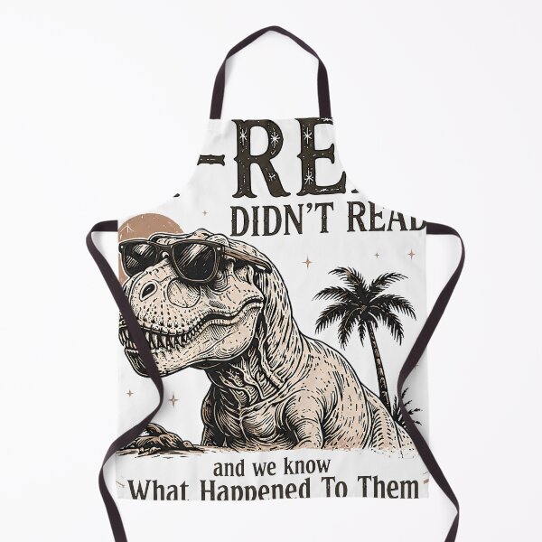 Item preview, T-Rex Didn't Read And We Know What Happened — Funny Reading Teacher Librarian Shirt designed and sold by MAPDDesigns.