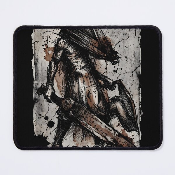 Item preview, Pyramid Head Silent Hill Grunge Gaming Graphic Tee designed and sold by Senpaiwaves.