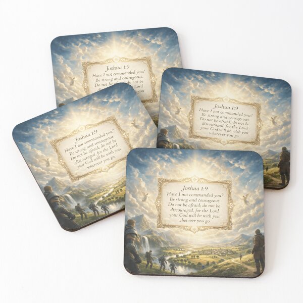 Item preview, Heavenly Earth and Joshua 1:9 designed and sold by LeagueHeavenGG.