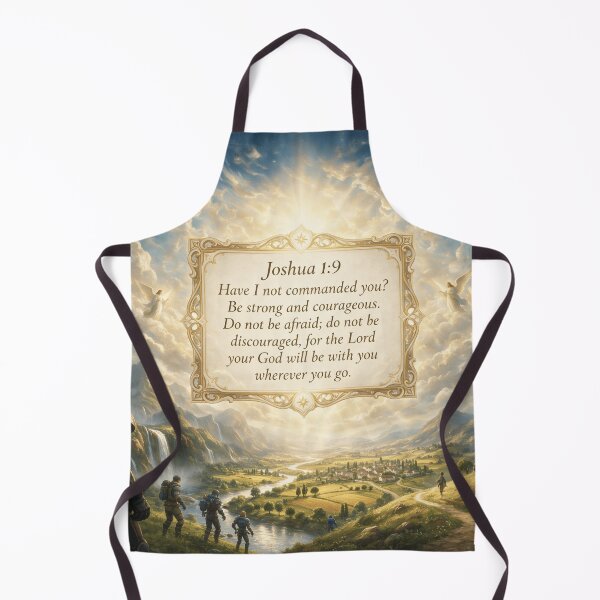Item preview, Heavenly Earth and Joshua 1:9 designed and sold by LeagueHeavenGG.